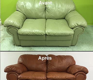 Restauration de cuir - Cuir Esthética