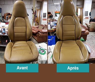 Réalisation Cuir Esthética