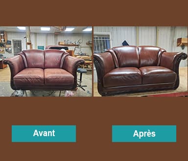 Réalisation Cuir Esthética