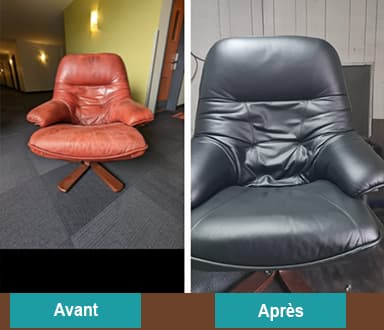 Réalisation Cuir Esthética